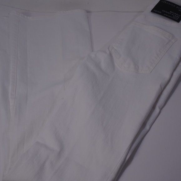 Veronica Beard Beverly Skinny Flare Jeans Sz 23 24 NWT 248 White - Picture 11 of 11